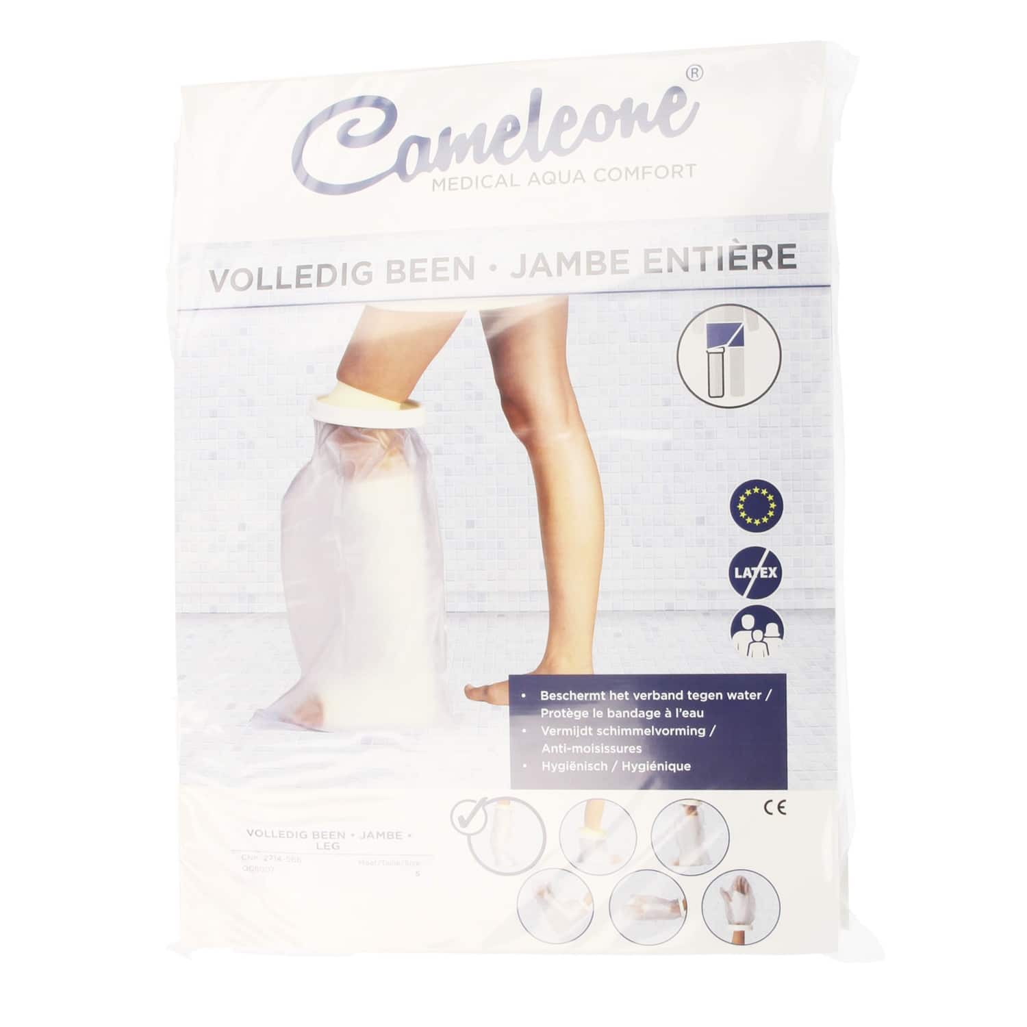 Cameleone Aquaprotection Volledig Been Transparant S