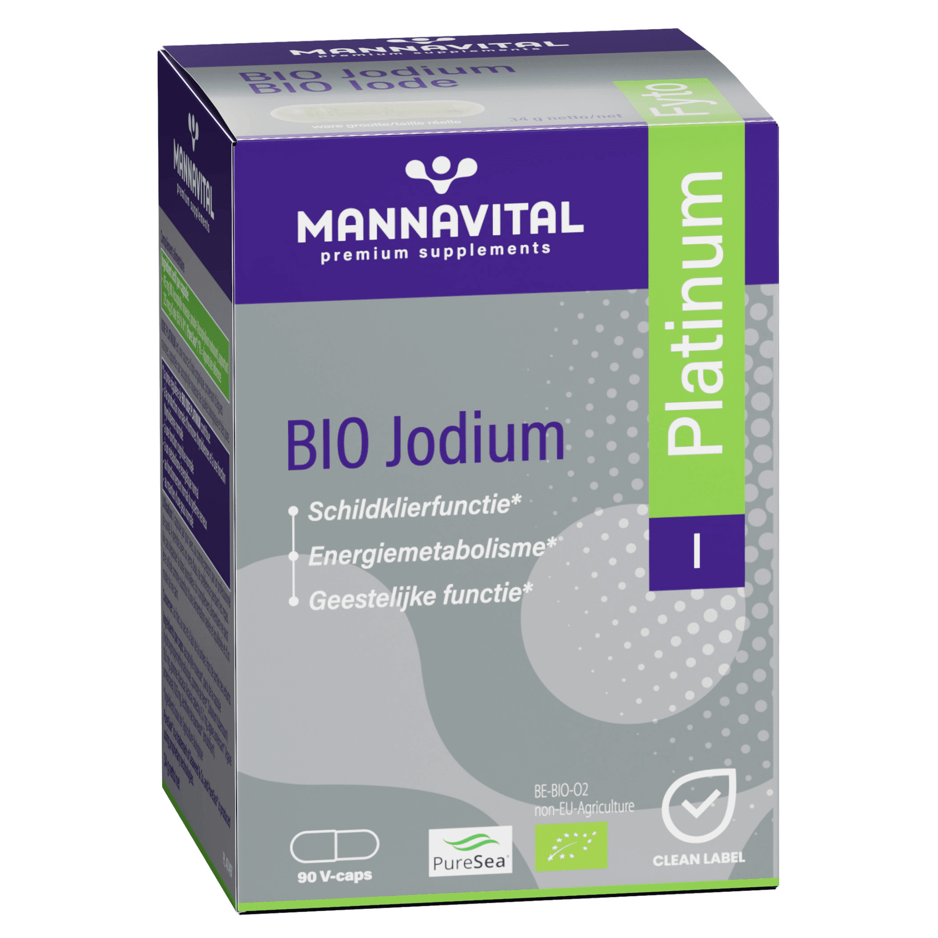 Mannavital Platinum BIO Jodium