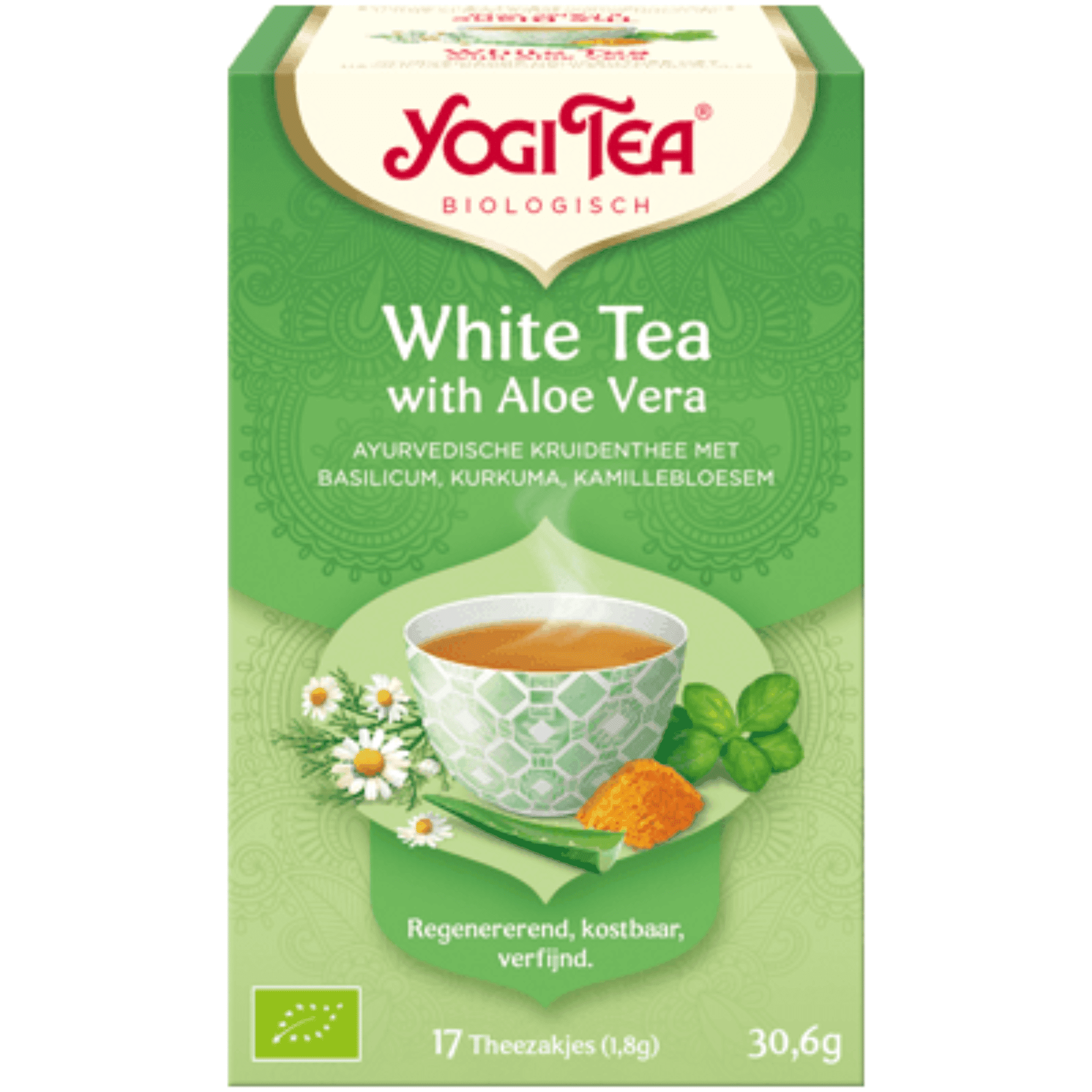 Yogi Tea White Tea Thee 17 zakjes Yogi Tea White Tea Thee 17 zakjes