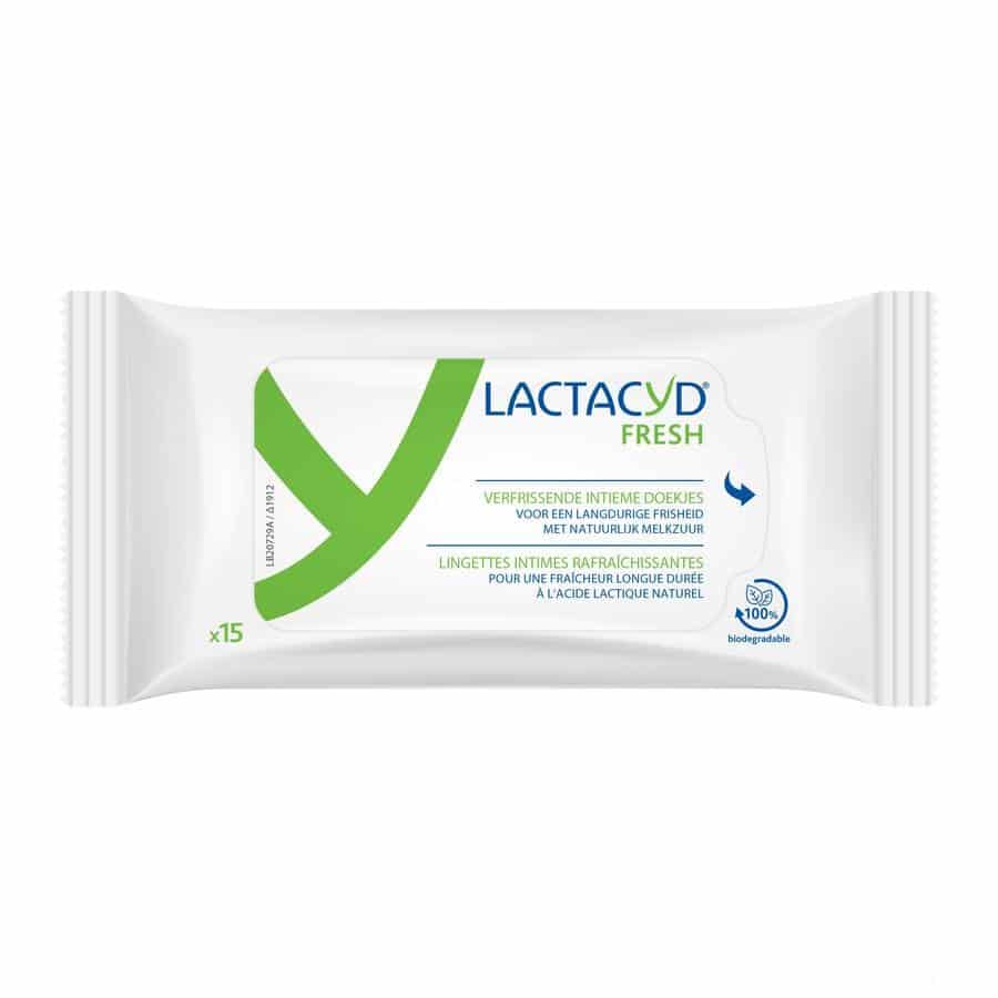 Lactacyd Lingettes Intimes Fresh 15