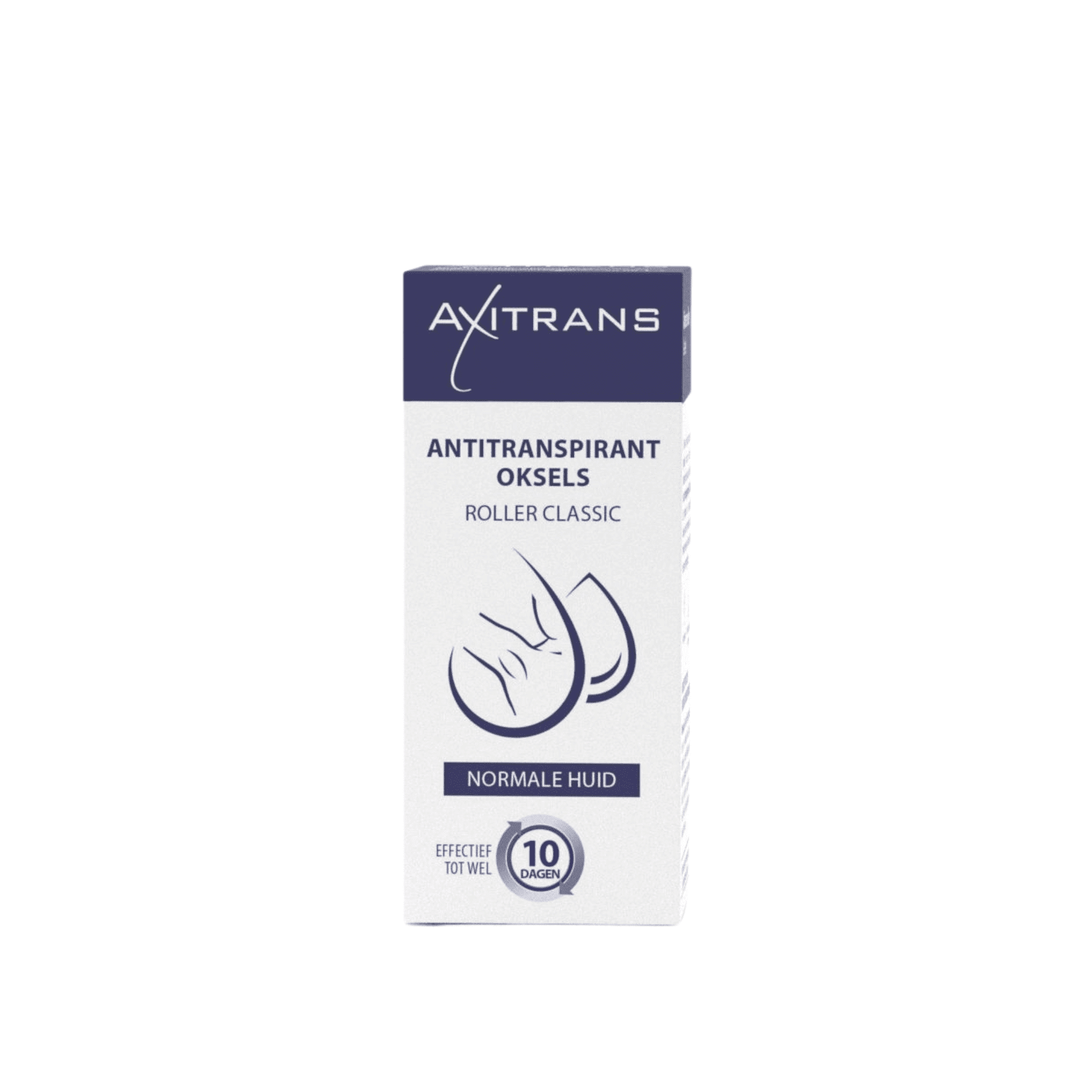 Axitrans Antitranspirant Oksels Roller Classic Normale Huid Axitrans Antitranspirant Oksels Roller Classic Normale Huid