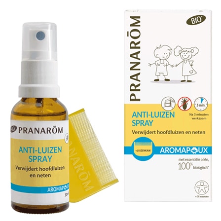 Pranarom Aromapoux Bio Anti-Luis Spray + Kam