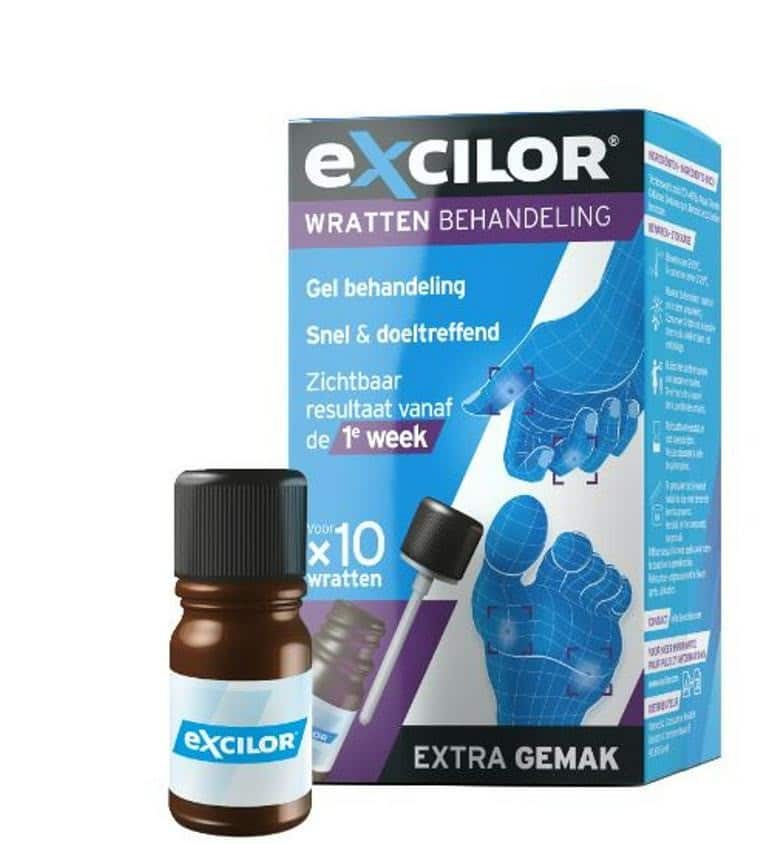 Excilor Gelbehandeling Wratten Excilor Gelbehandeling Wratten
