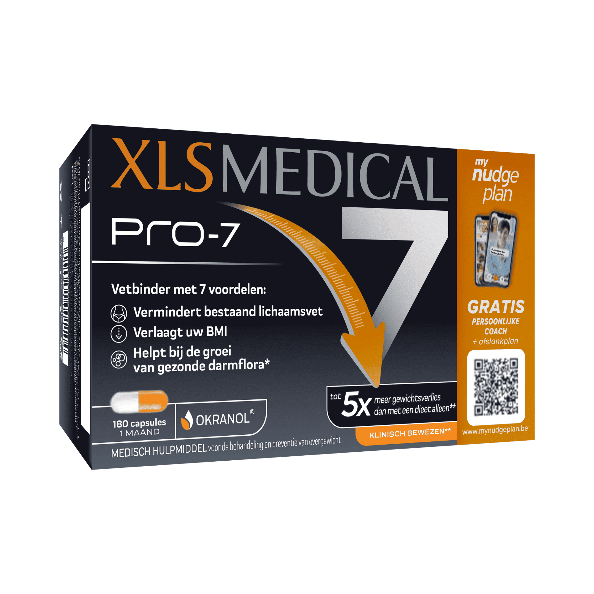 XLS Medical Pro-7 - GRATIS PERSOONLIJKE COACH + Afslankplan