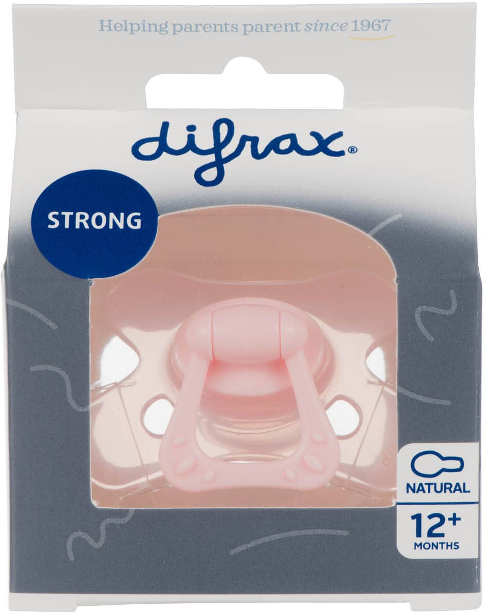 Difrax Fopspeen Natural Special Edition Lila Rose 12+