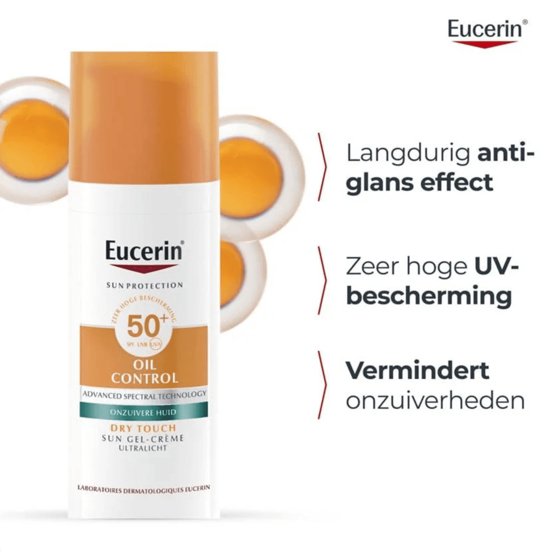 Eucerin Oil Control Dry Touch Sun Gel-Crème SPF 50+ Eucerin Oil Control Dry Touch Sun Gel-Crème SPF 50+