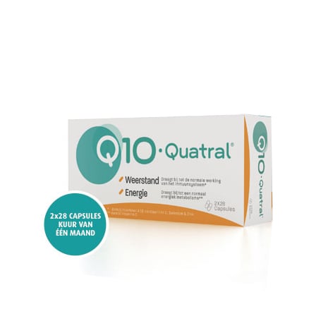 Q10-Quatral 2 x 28 capsules bestellen | Optiphar