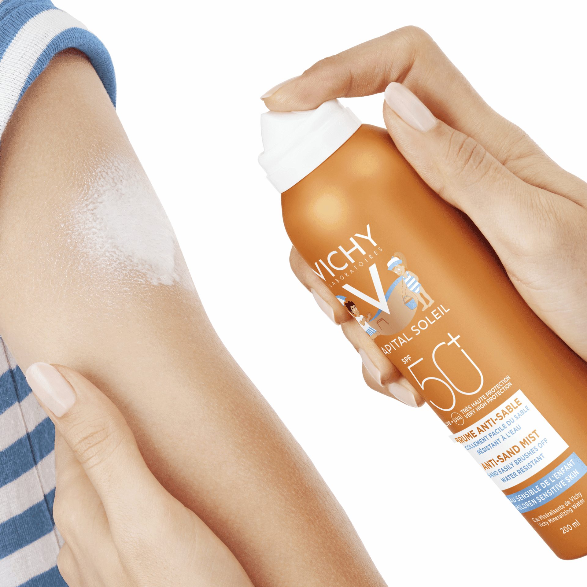 Vichy Capital Soleil Brume Anti-Sable pour Enfants SPF50+