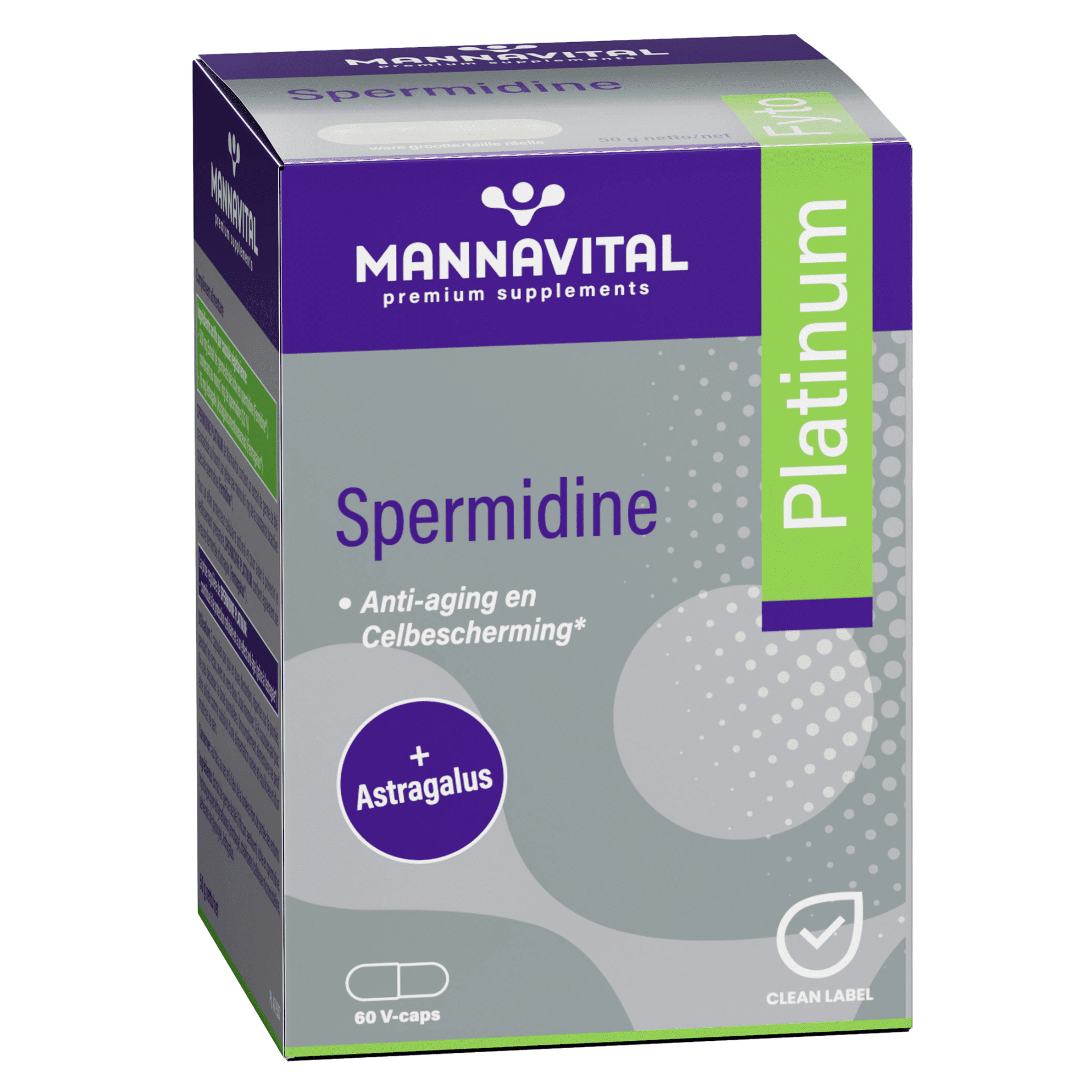Mannavital Platinum Spermidine