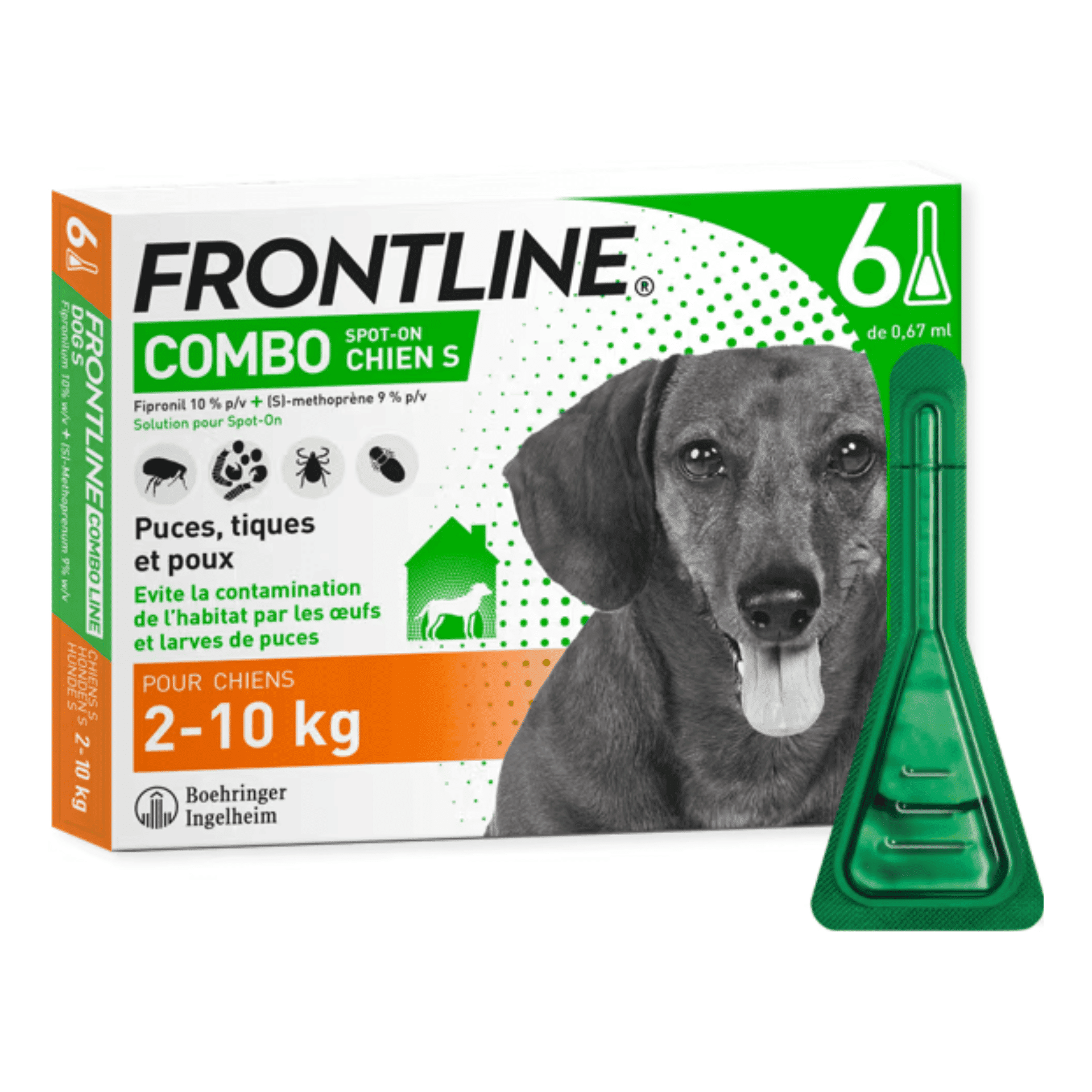 Frontline ComboLine Hond S 2-10 kg