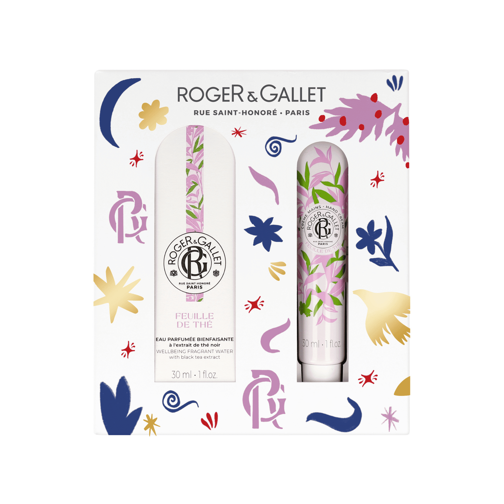 Roger&gallet Set Noel The 30ml + Creme Mains 30ml