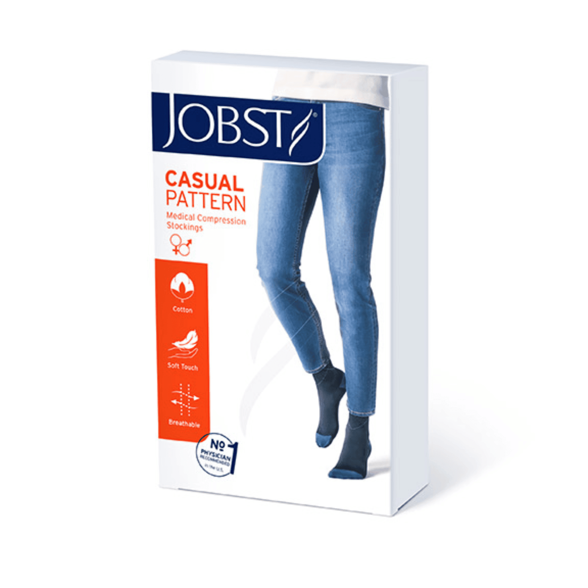 Jobst Casual Pattern 20-30 Ad M Blue 1