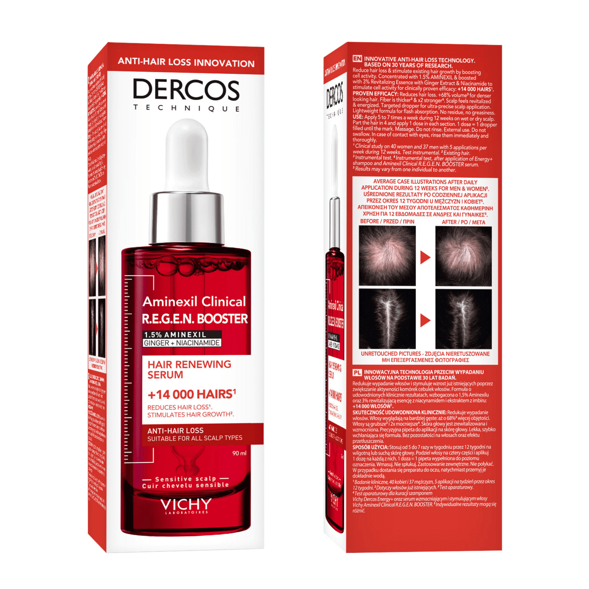 Vichy Dercos Aminexil Clinical Regen Serum 90ml
