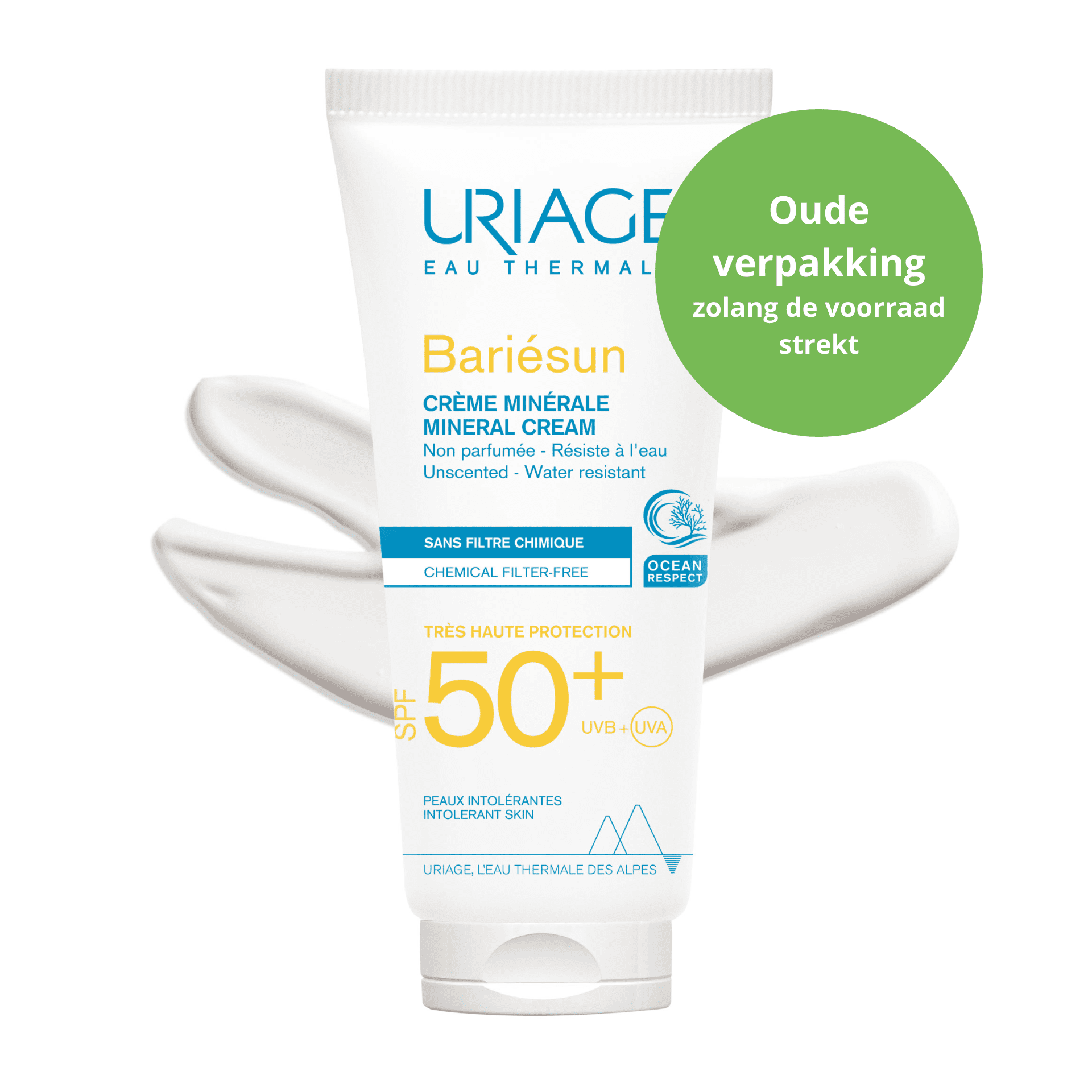 Uriage Bariesun Creme Minerale sans Parfum SPF50+ Uriage Bariesun Creme Minerale sans Parfum SPF50+