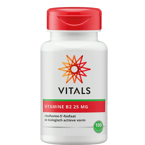 Vitals Vitamine B2 25 mg (riboflavine-5'-fosfaat) Vitals Vitamine B2 25 mg (riboflavine-5'-fosfaat)