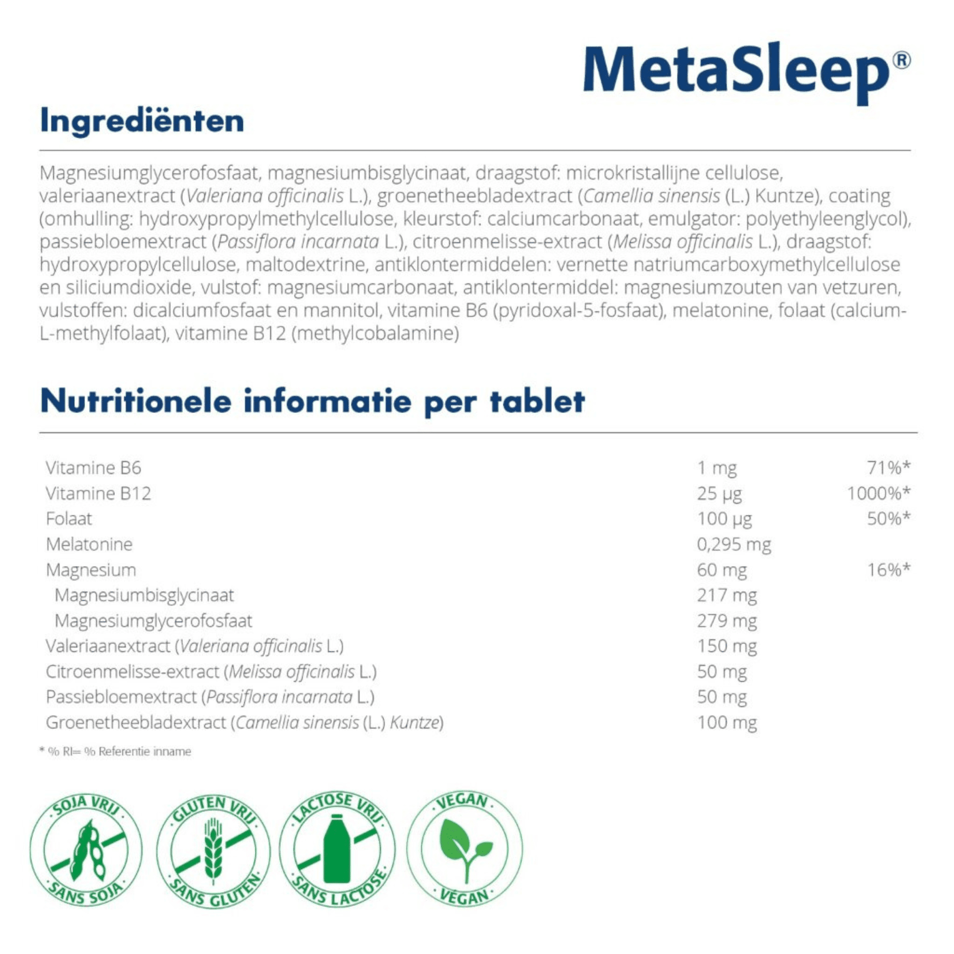 Metagenics MetaSleep Metagenics MetaSleep