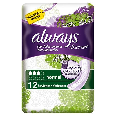 Always Discreet Verbanden Normal Always Discreet Verbanden Normal