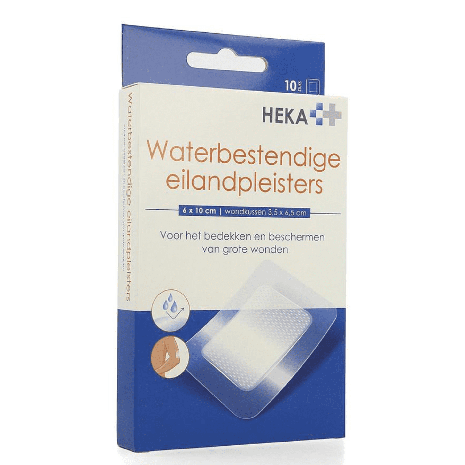 Heka Zom Rebord Transparent Etanche 6x10cm 10 Heka Zom Rebord Transparent Etanche 6x10cm 10