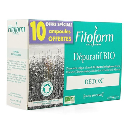 Bioholistic Fitoform Dépuratif Promo* Bioholistic Fitoform Dépuratif Promo*