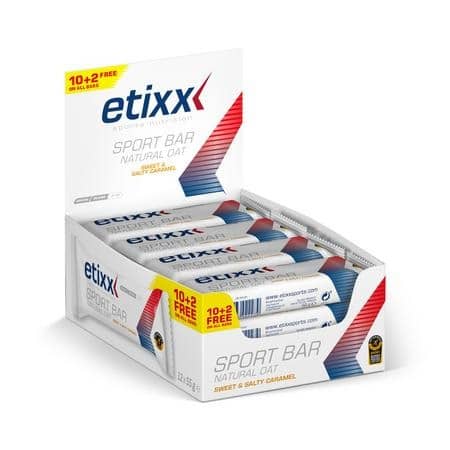 Etixx Natural Oat Sport Bar Sweet & Salty Caramel Etixx Natural Oat Sport Bar Sweet & Salty Caramel