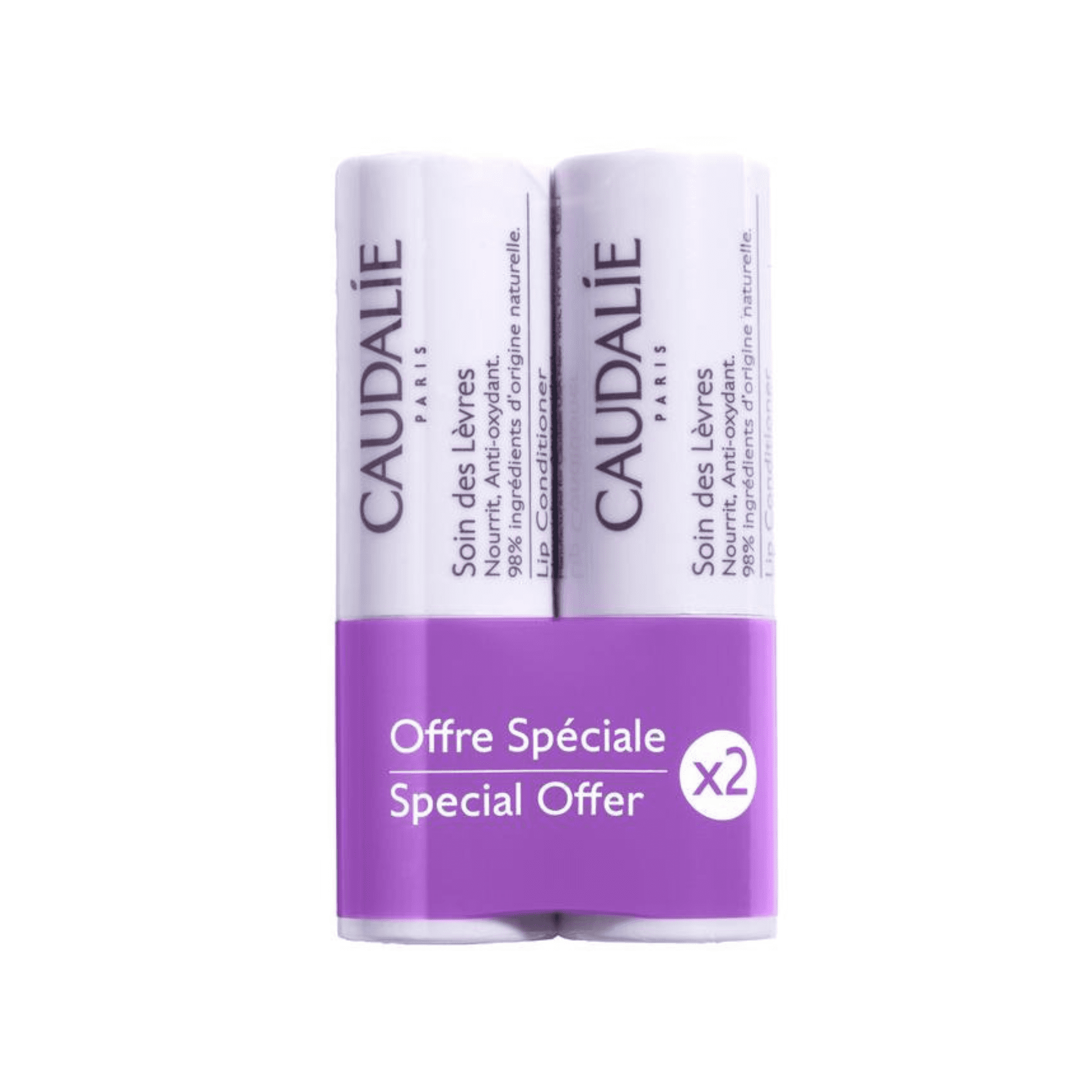 Caudalie Duo Sticks Levres 2x4,5g Promo Caudalie Duo Sticks Levres 2x4,5g Promo