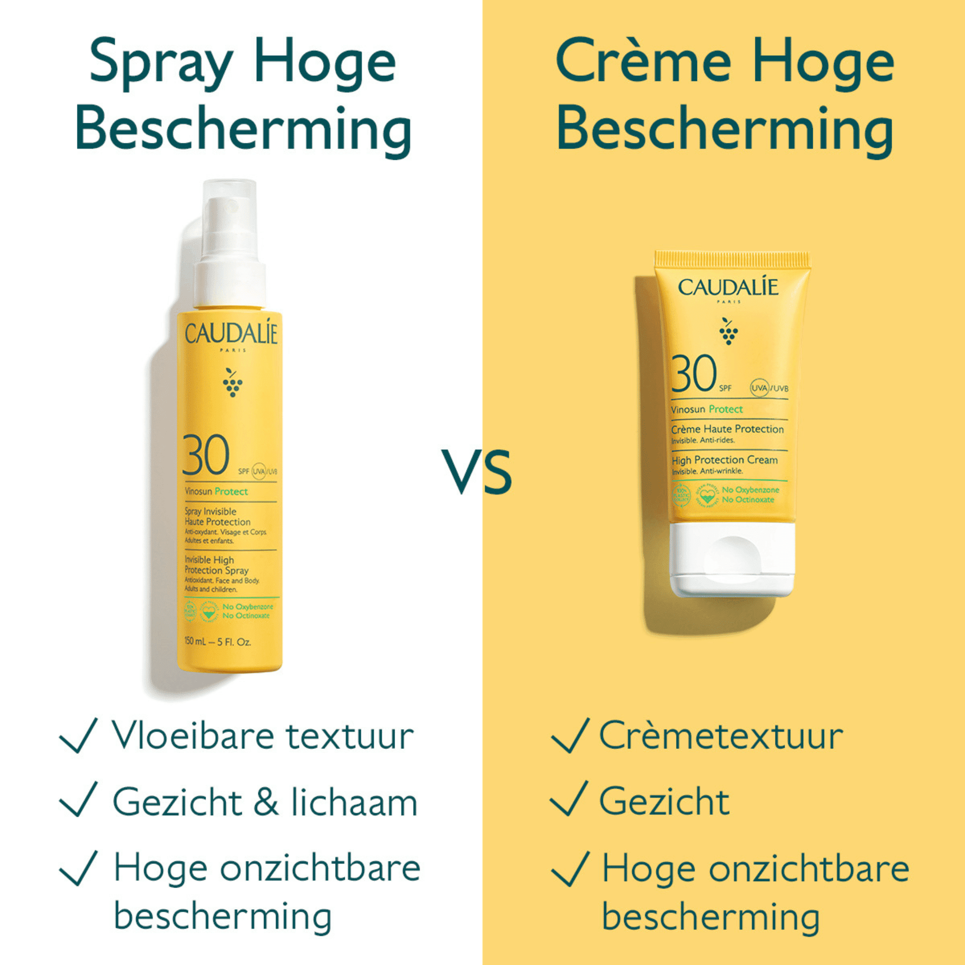 Caudalie Vinosun Protect Onzichtbare Zonnespray SPF 30