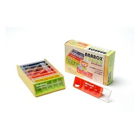 Advys Kinderpillendoos Anabox Regenboog Advys Kinderpillendoos Anabox Regenboog