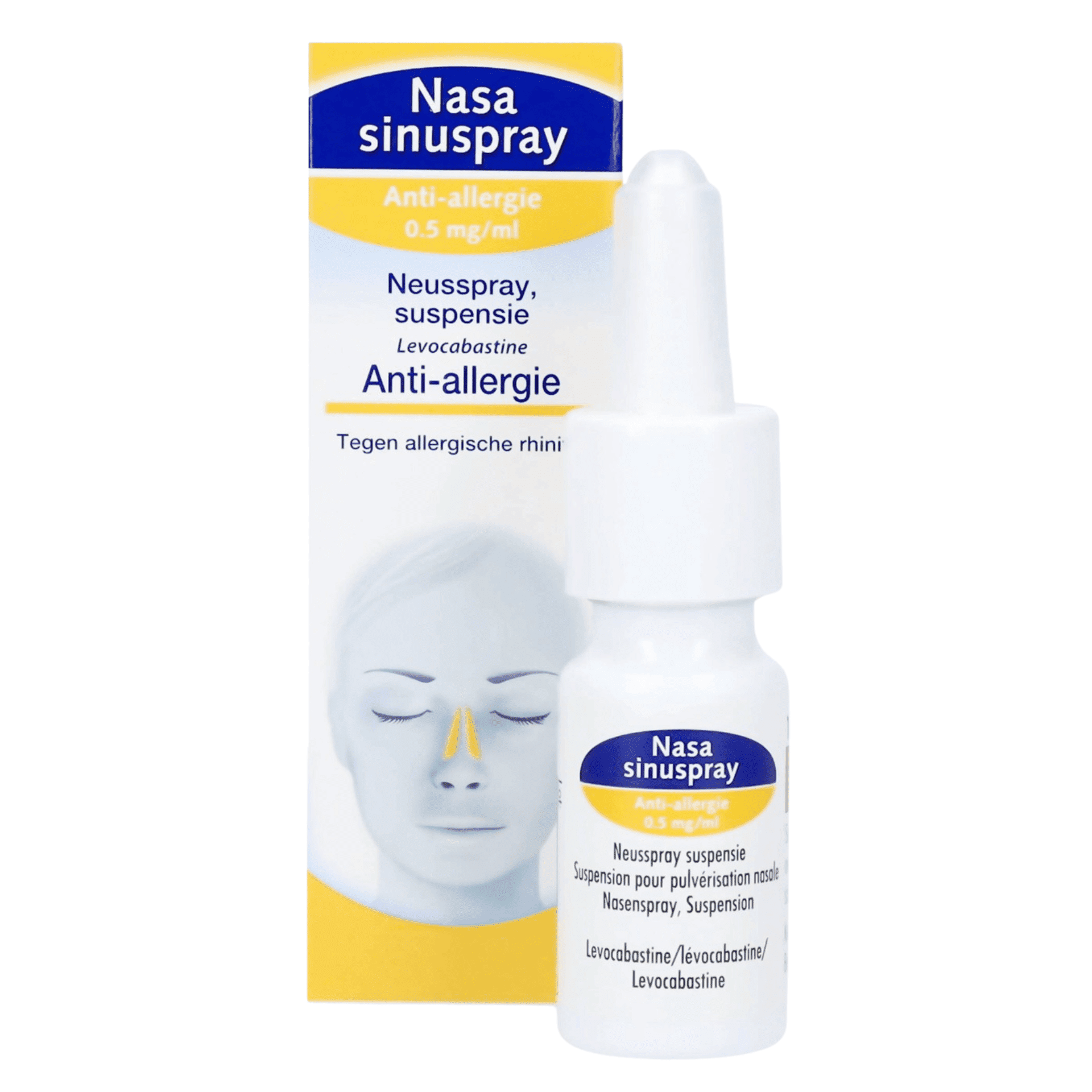 Nasasinuspray Anti-Allergie 0,5 mg/ml Neusspray Nasasinuspray Anti-Allergie 0,5 mg/ml Neusspray