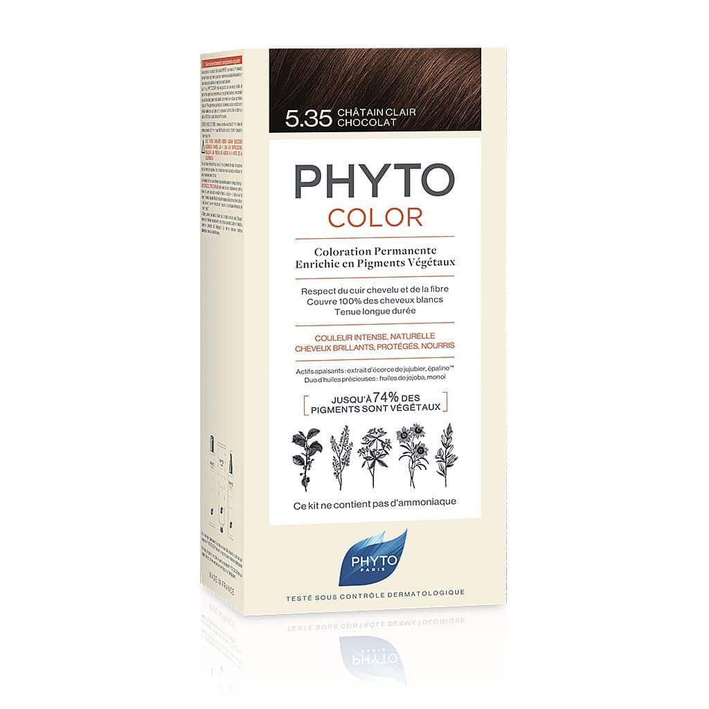 Phytocolor 5.35 Licht Kastanjebruin - Chocolade Phytocolor 5.35 Licht Kastanjebruin - Chocolade