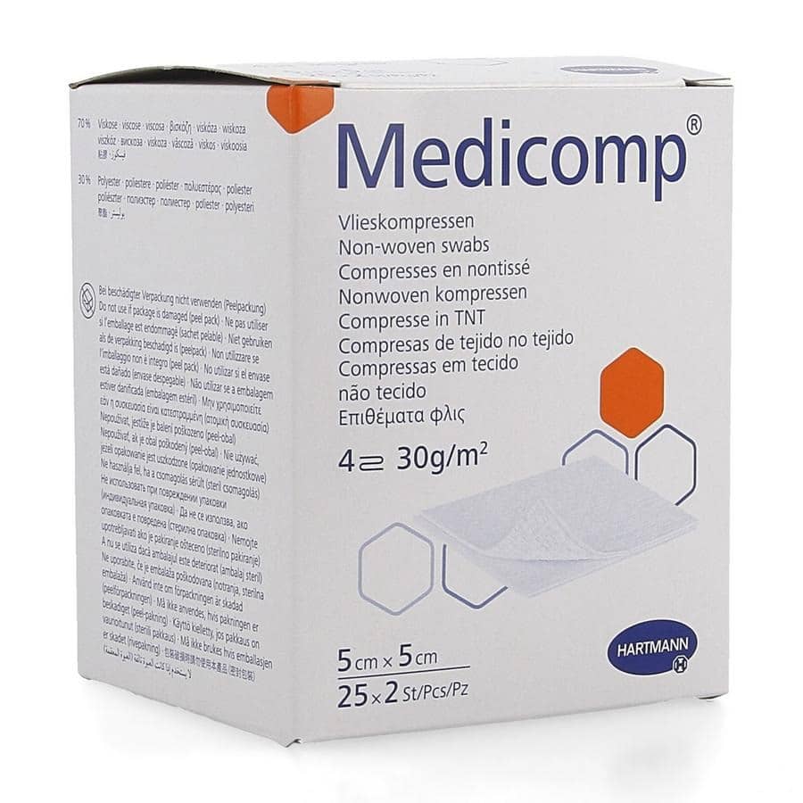 Hartmann Medicomp 5 x 5 cm Hartmann Medicomp 5 x 5 cm