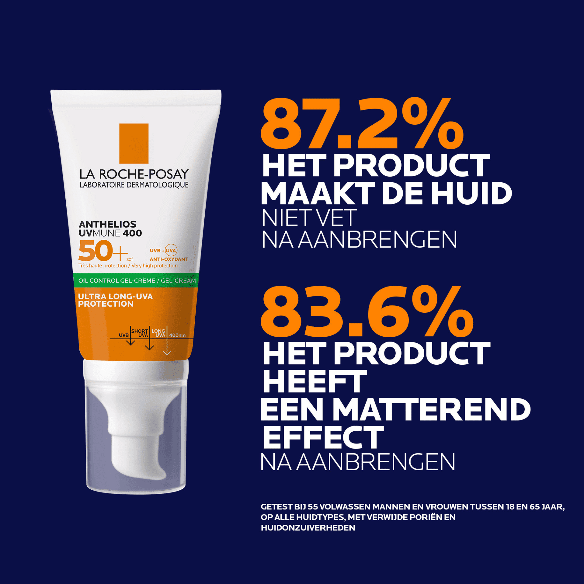 La Roche-Posay Anthelios UVMune 400 Oil Control Gel-Crème SPF 50+ La Roche-Posay Anthelios UVMune 400 Oil Control Gel-Crème SPF 50+