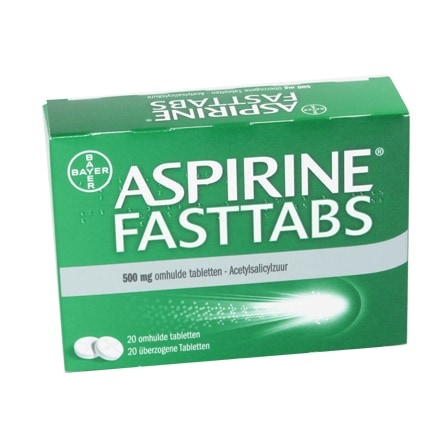 Aspirine Fasttabs 500 mg Aspirine Fasttabs 500 mg