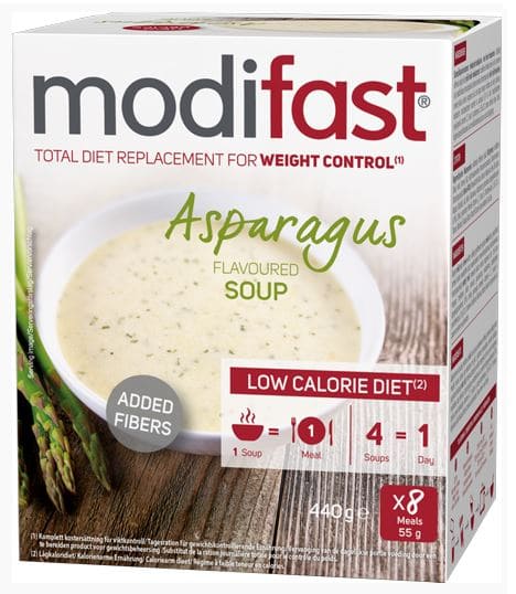 Modifast Lcd Flavoured Soup Asperge 8x55g
