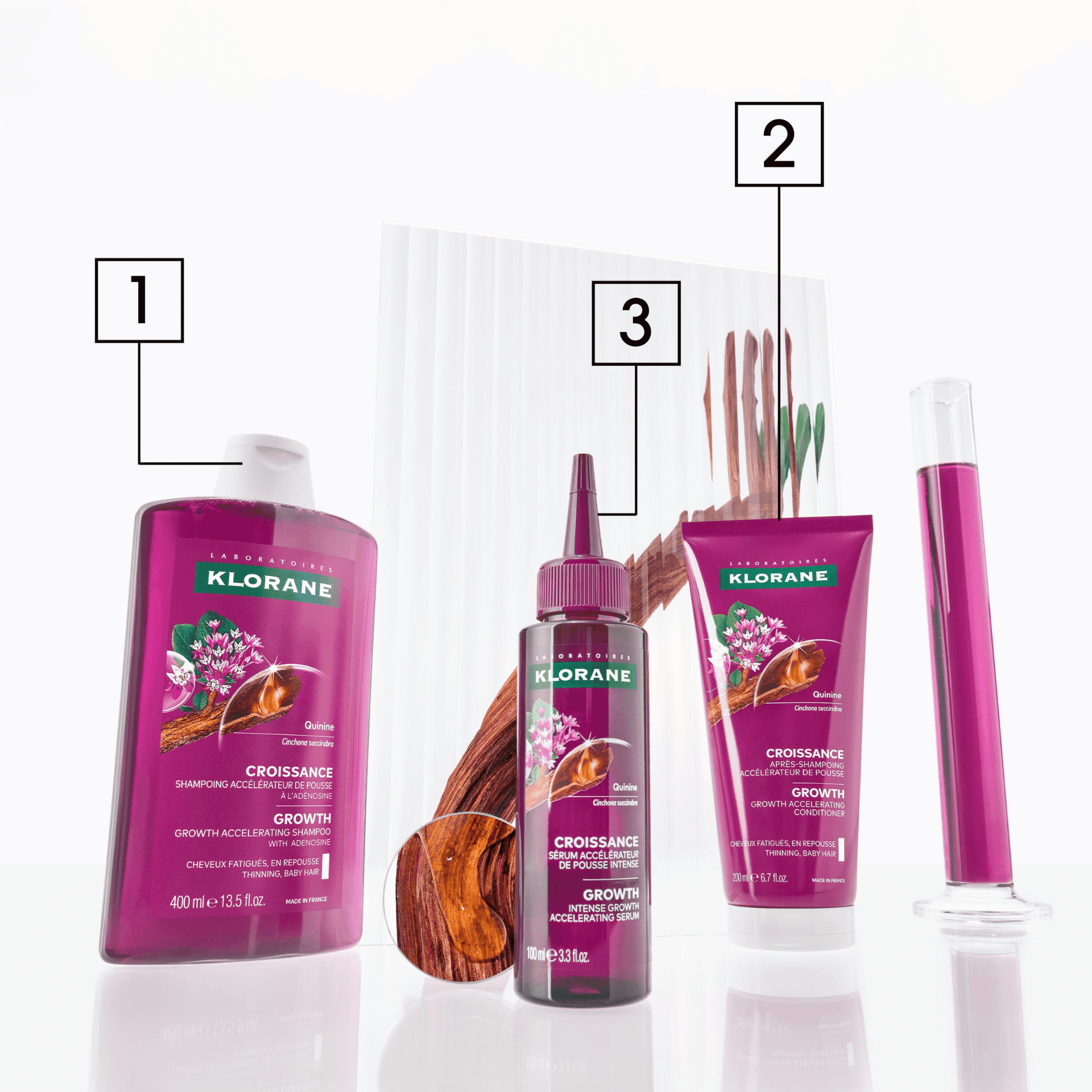 Klorane Kinine Haargroeiversnellende Shampoo Klorane Kinine Haargroeiversnellende Shampoo
