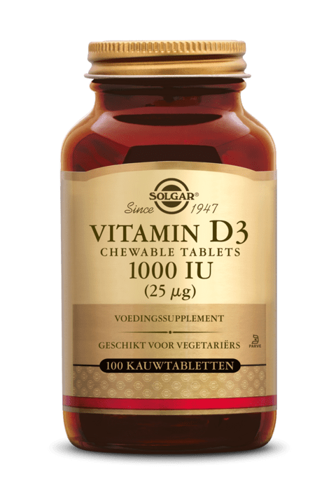 Solgar Vitamin D-3 25 mcg/1000 IU