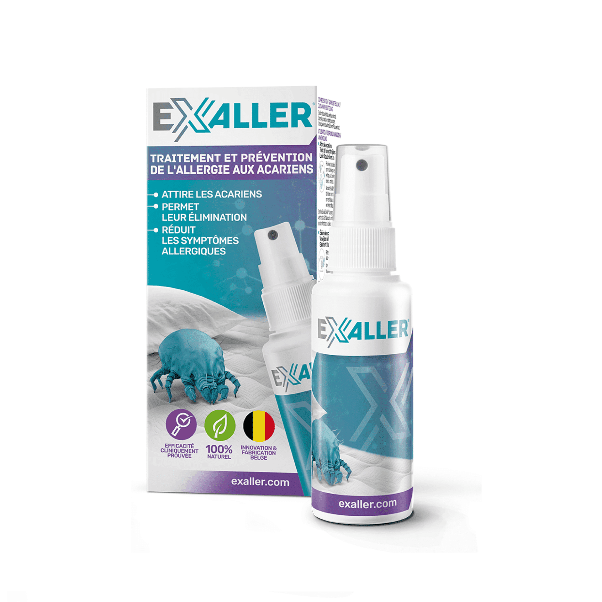 ExAller Spray anti-allergie aux acariens 150 ml
