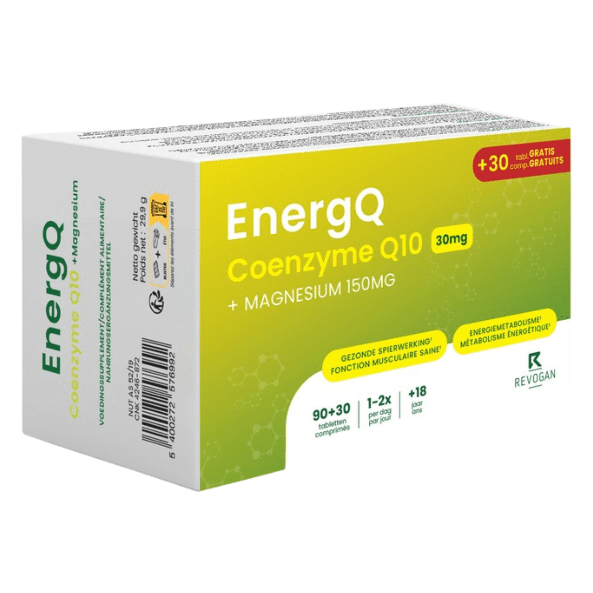Coenzyme Q10 30 mg + Magnesium 150 mg Promo*