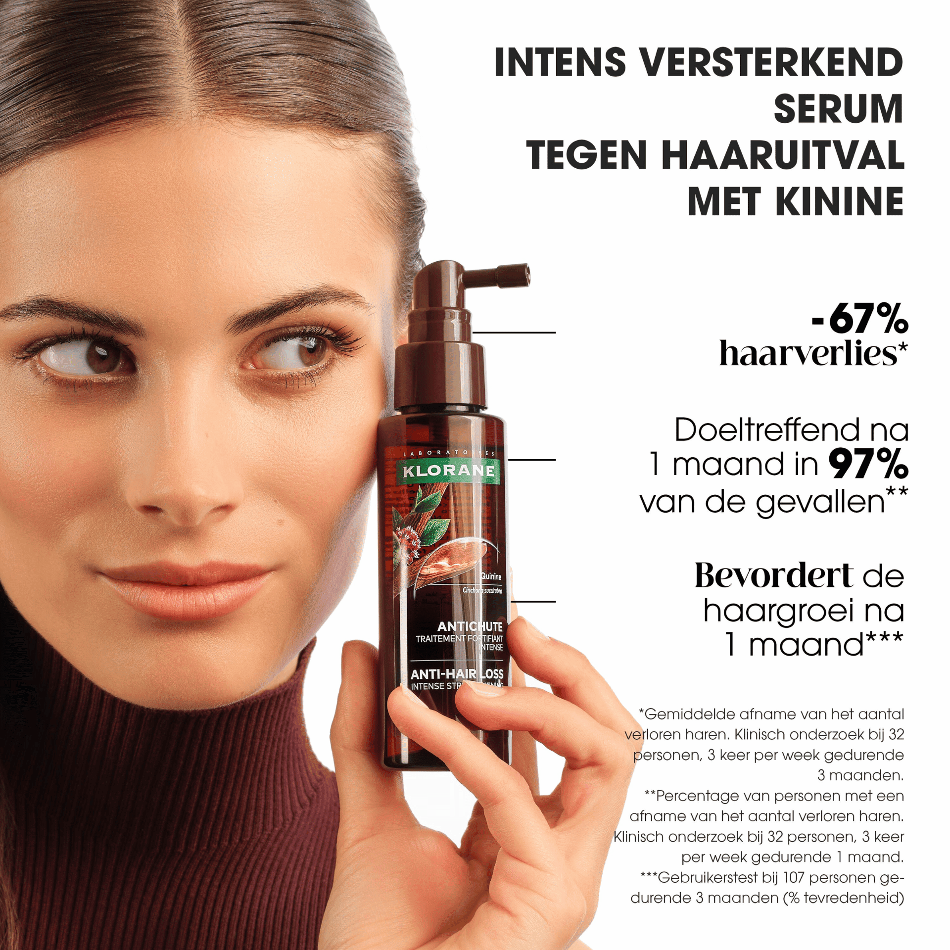 Klorane Kinine Intensieve Behandeling tegen Haarverlies