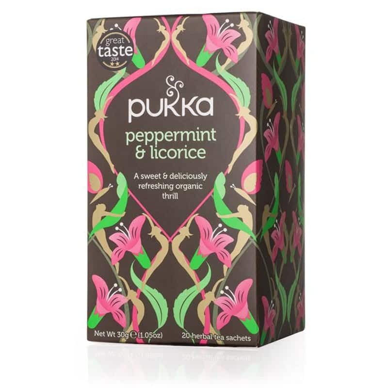 Pukka Peppermint & Licorice Thee Pukka Peppermint & Licorice Thee