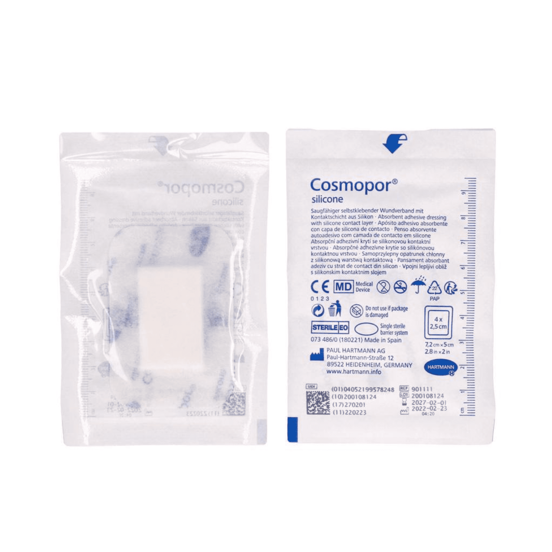 Cosmopor Silicone Selfcare 7,5x 5cm 5