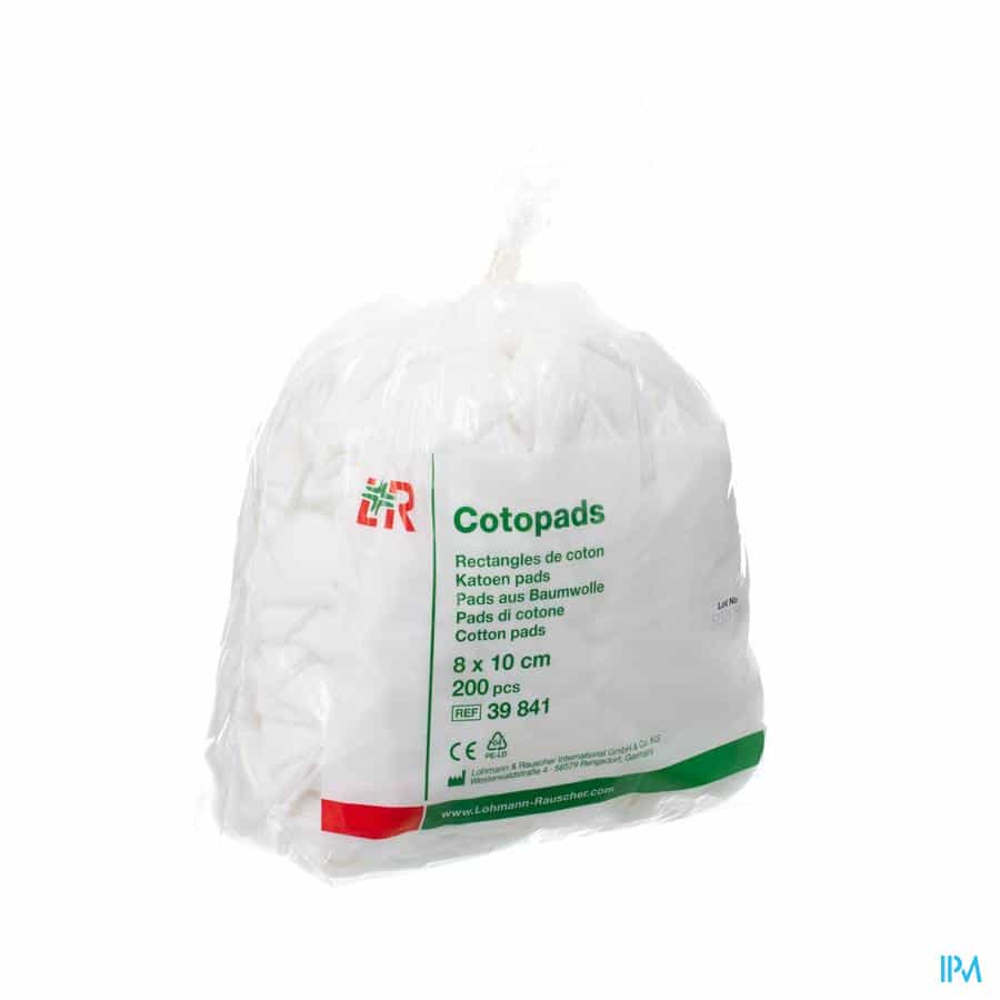 Cotopads Katoen 8 x 10 cm Cotopads Katoen 8 x 10 cm