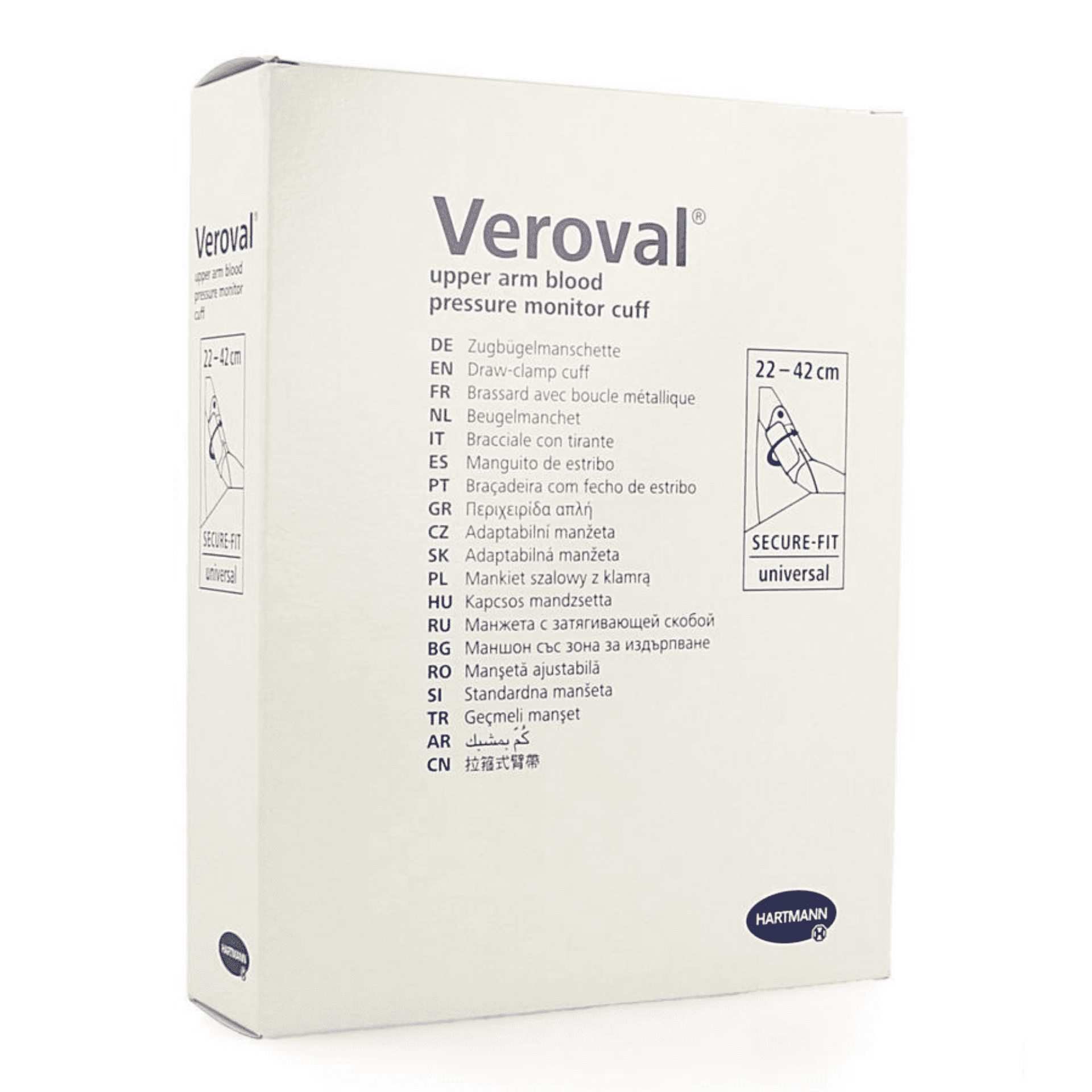 Veroval Manchet voor Bloeddrukmeter Bovenarm Universal Veroval Manchet voor Bloeddrukmeter Bovenarm Universal