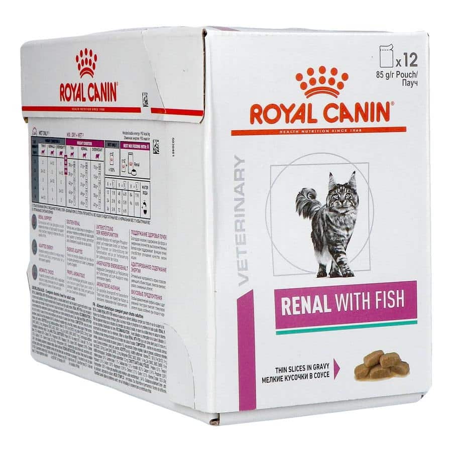 Royal Canin Vdiet Feline Renal Tuna Pouch 12x85g Royal Canin Vdiet Feline Renal Tuna Pouch 12x85g