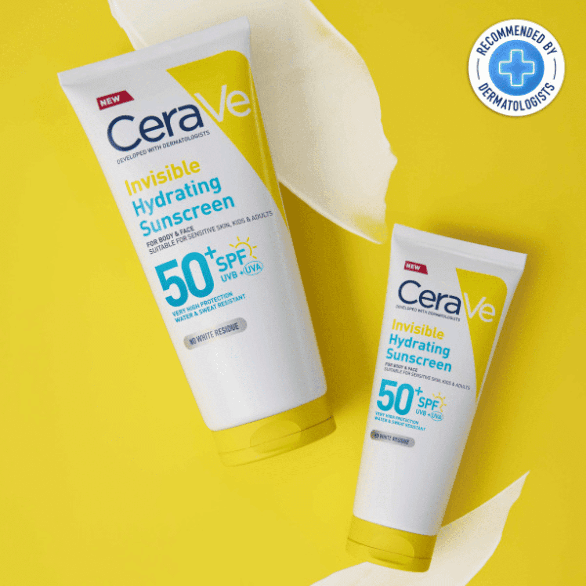 CeraVe Onzichtbare Hydraterende Zonnecrème SPF 50+ CeraVe Onzichtbare Hydraterende Zonnecrème SPF 50+