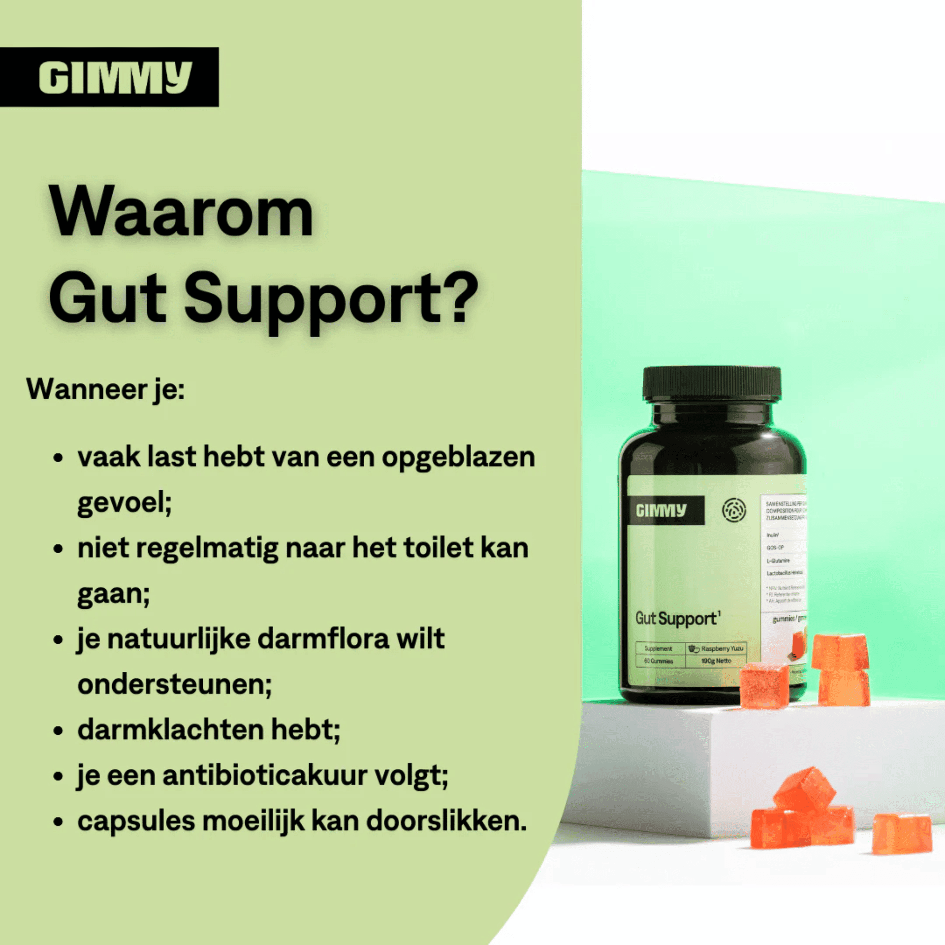 Gimmy Gut Support Gommes 60