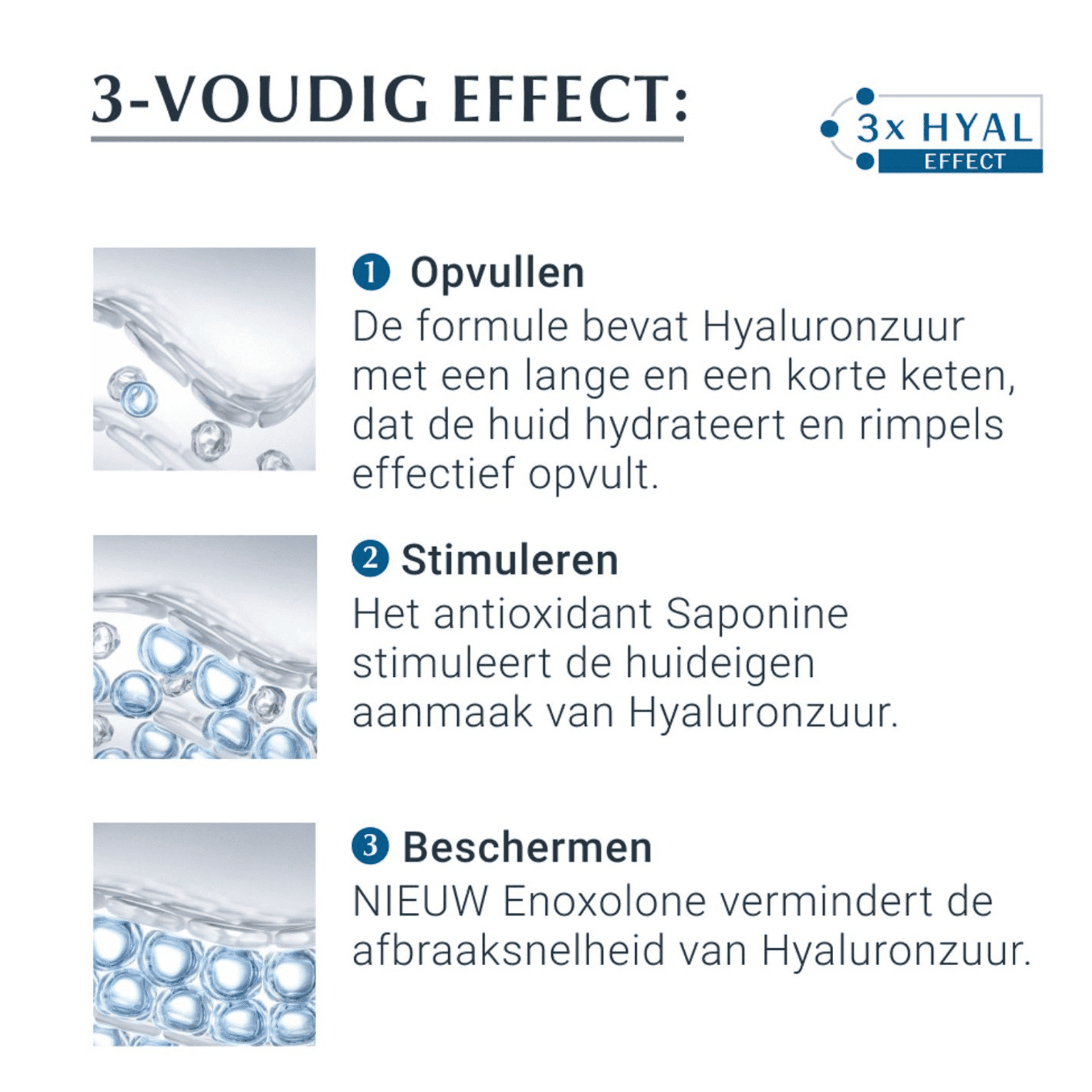 Eucerin Hyaluron-Filler + 3x Effect Dagcrème SPF 30 Eucerin Hyaluron-Filler + 3x Effect Dagcrème SPF 30