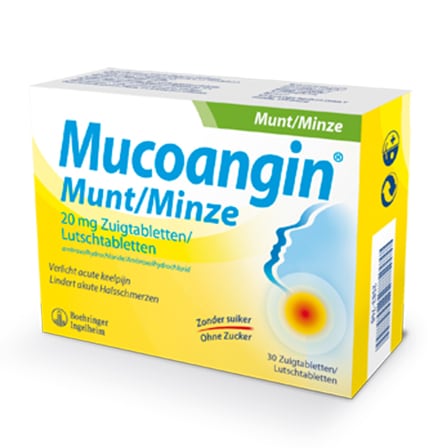 Mucoangin Munt 20 mg