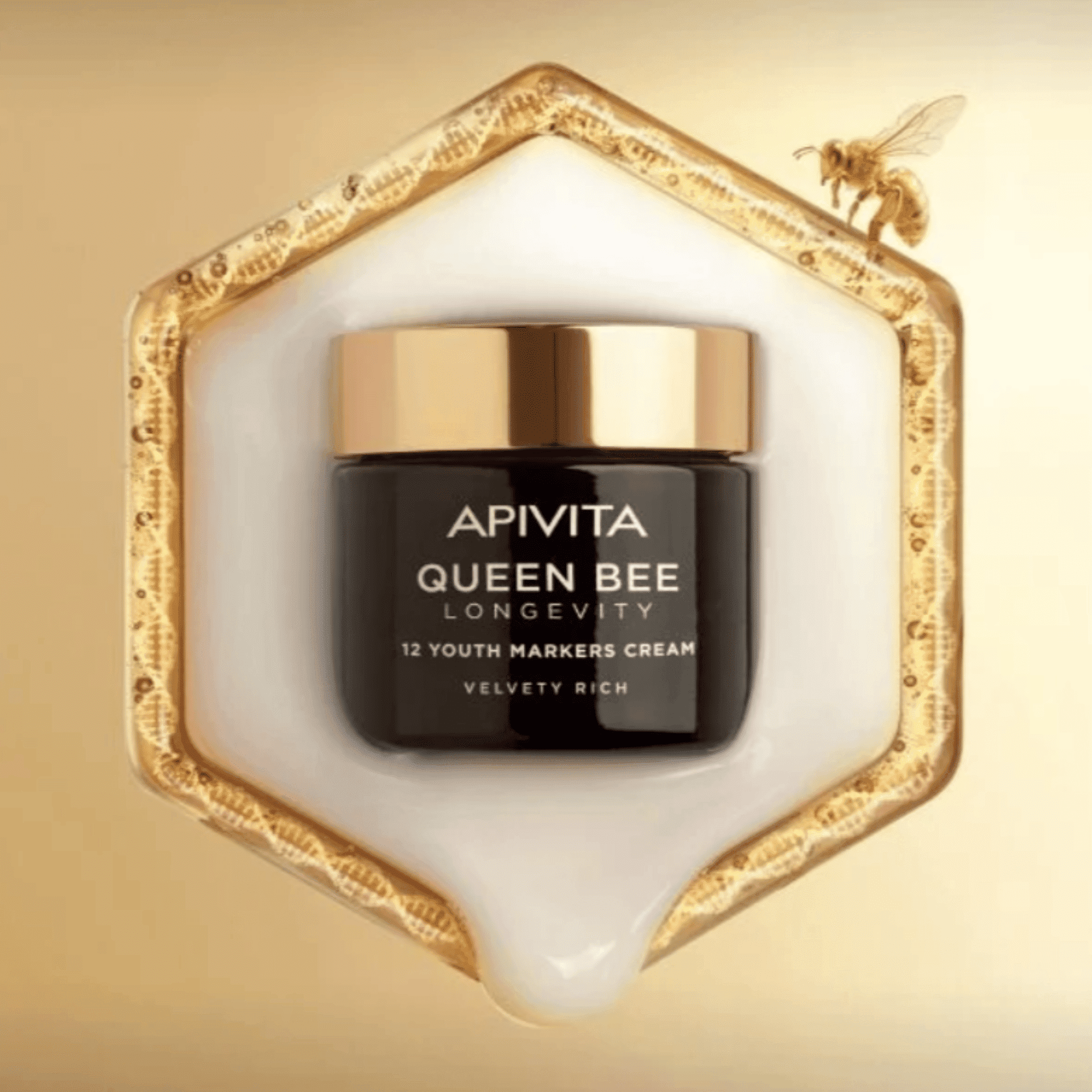 Apivita Queen Bee Longevity 12 Youth Markers Rijke Crème Apivita Queen Bee Longevity 12 Youth Markers Rijke Crème