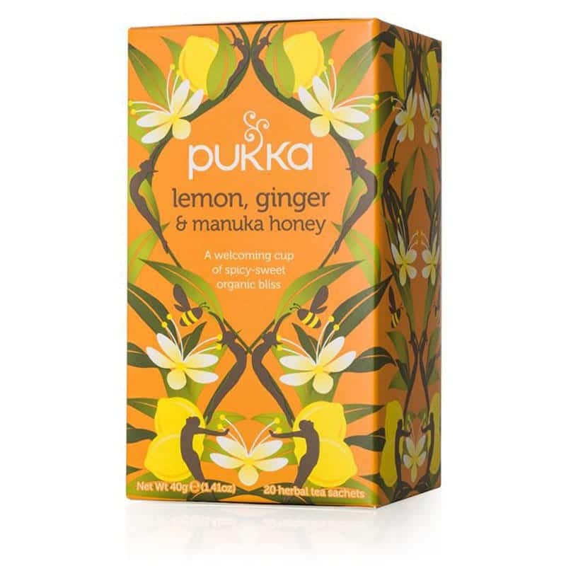 Pukka Lemon, Ginger & Manuka Honey Thee Pukka Lemon, Ginger & Manuka Honey Thee