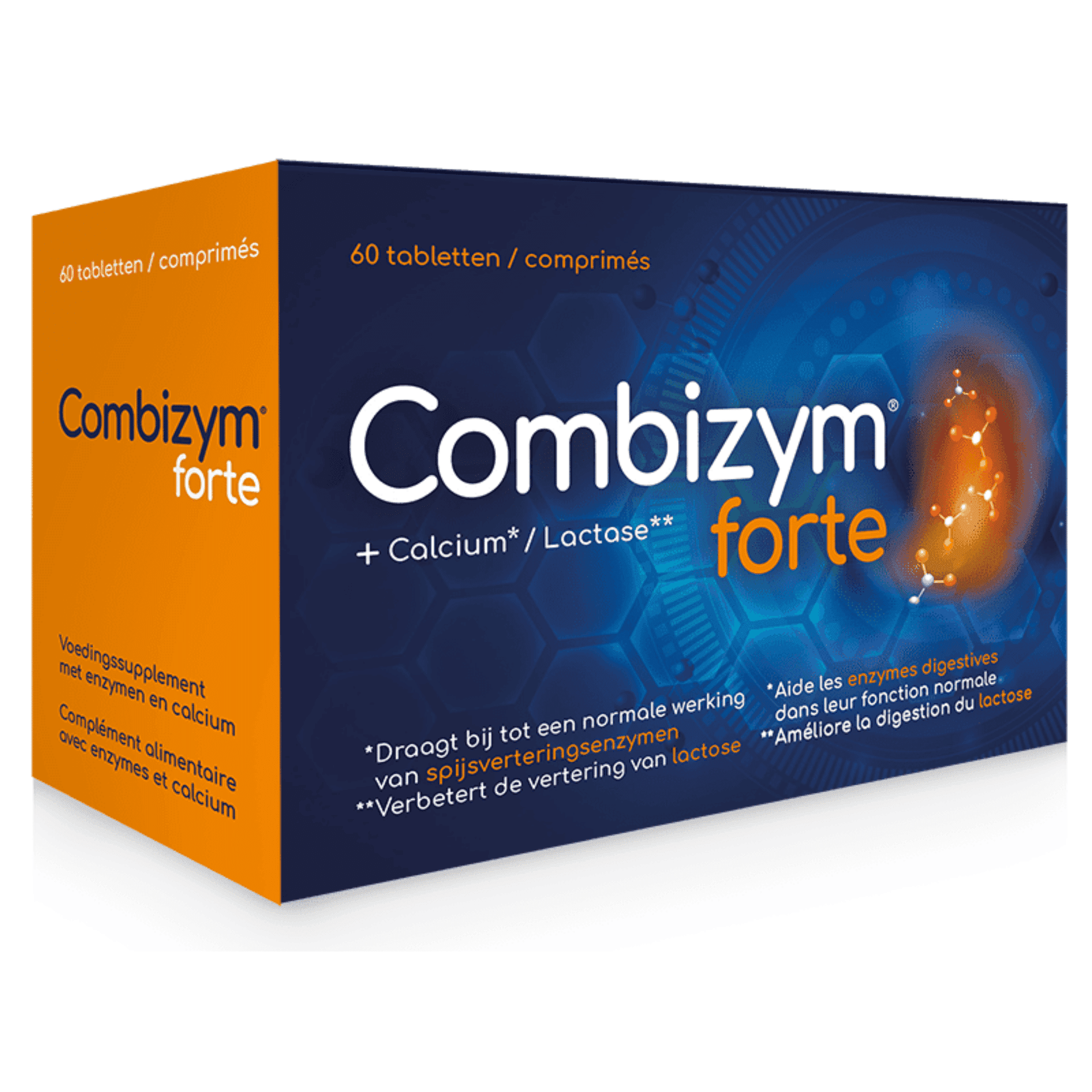 Combizym Forte 60 tabletten Combizym Forte 60 tabletten